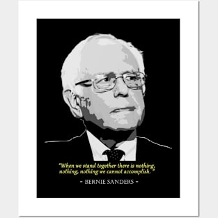 Bernie Sanders Quote Posters and Art